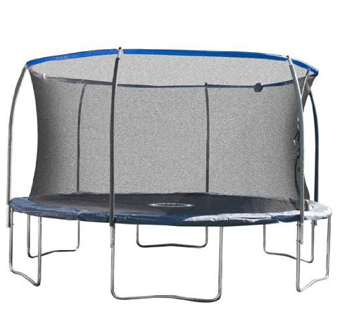 Bouncepro 14' Trampoline and Enclosure with Spinner Flash Litez